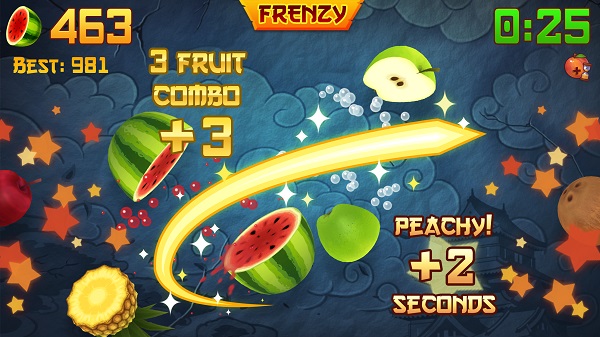 Schermata Fruit Ninja 2