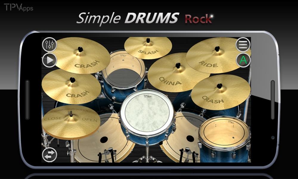 Simple Drums Rock ภาพหน้าจอ 2