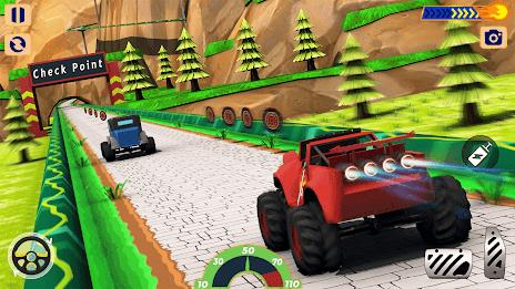 Monster Truck Racing: Car Game Capture d'écran 1