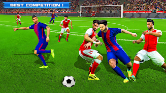 Real Soccer Match Tournament Captura de pantalla 1