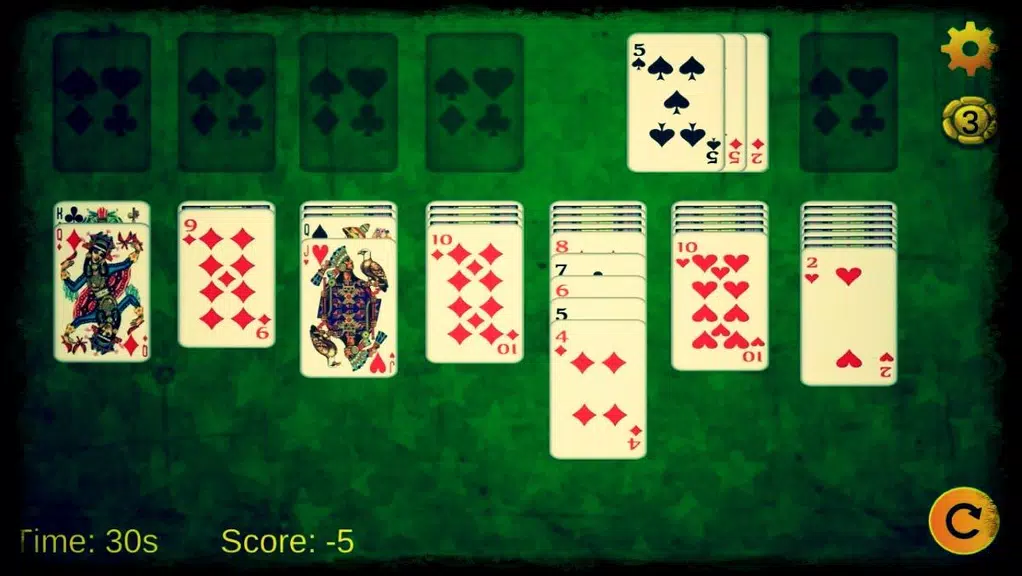 Mega Solitaire Card Game Скриншот 3