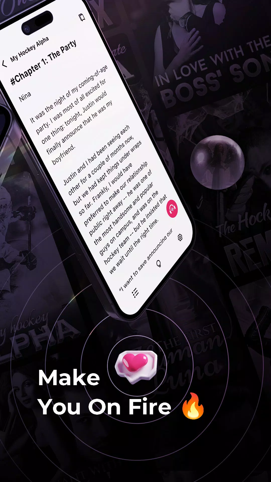 Heartify Novel Zrzut ekranu 1