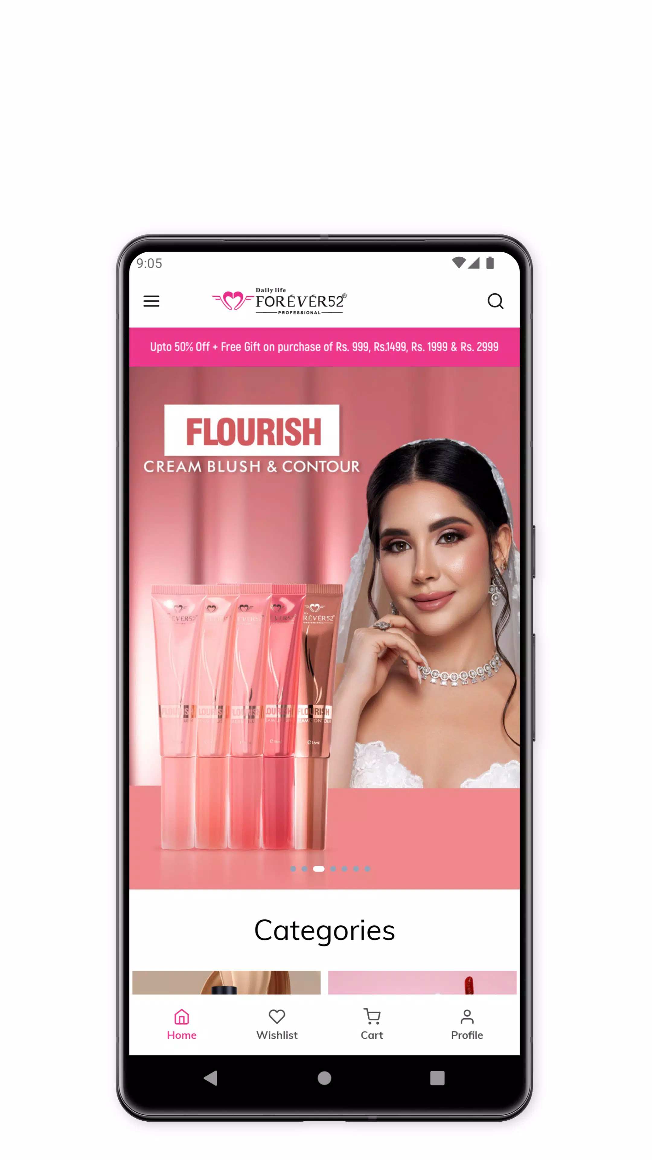 Forever52 - Cosmetic Products স্ক্রিনশট 0