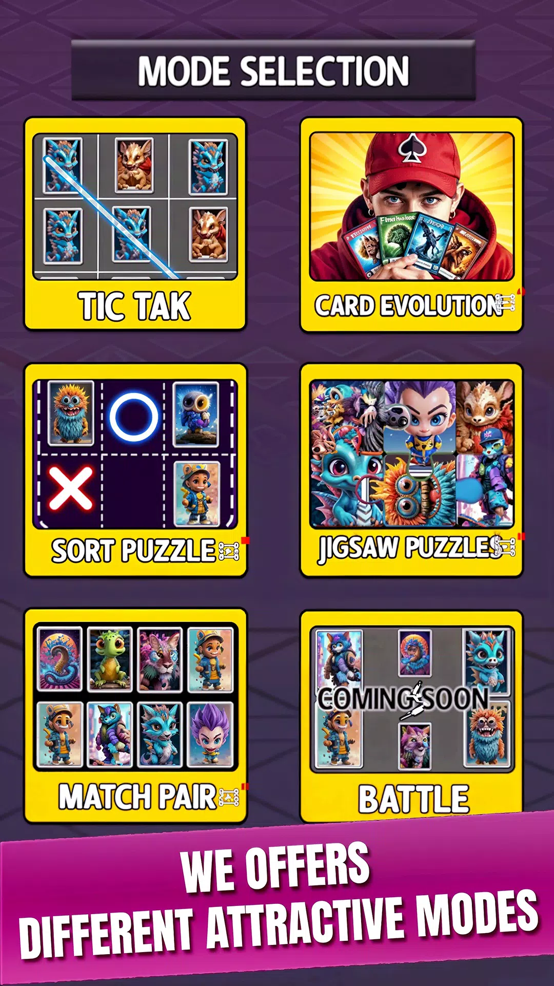 TCG Mini Card Craft Brain Game Zrzut ekranu 1