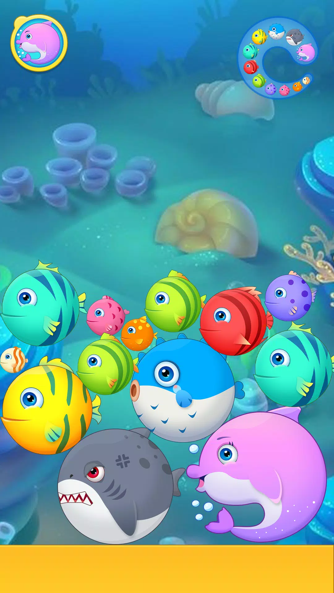 Sea Animals - Merge Game Скриншот 0