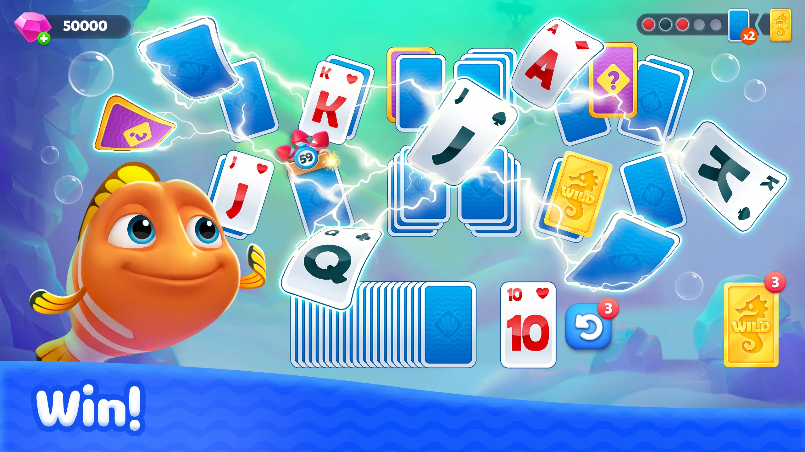 Fishdom Solitaire Ekran Görüntüsü 2