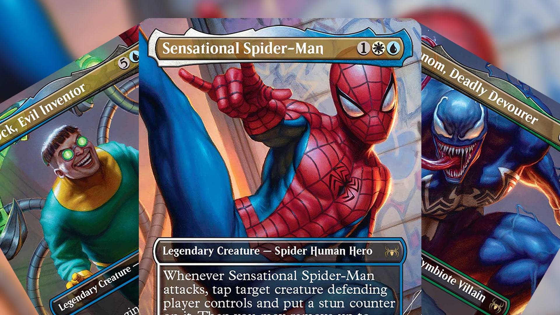 Kijk eerst naar Spider-Man's Magic: The Gathering Crossover onthuld