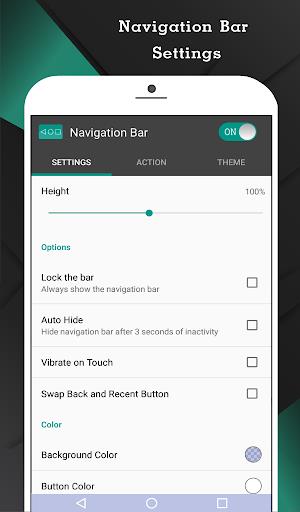 Navigation Bar for Android Tangkapan skrin 1