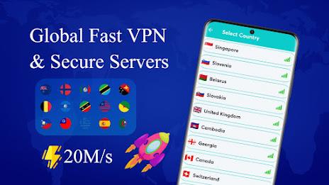 HookVPN Secure VPN Proxy Zrzut ekranu 1