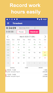 Work Log: Timesheet & Invoice স্ক্রিনশট 0