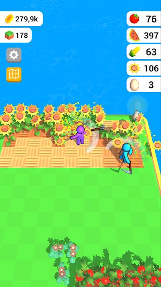 Farm Land - Farming life game Mod Screenshot 2