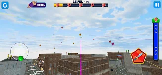 Indian Kite Flying 3D 스크린샷 1