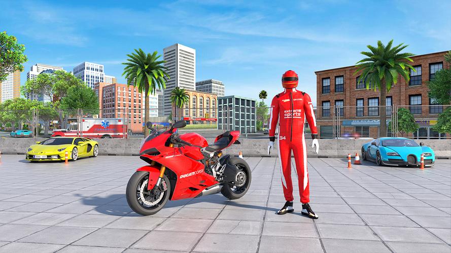 Moto Race: Bike Racing Games Tangkapan skrin 0