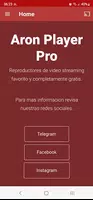 Schermata Aron Player Pro 2