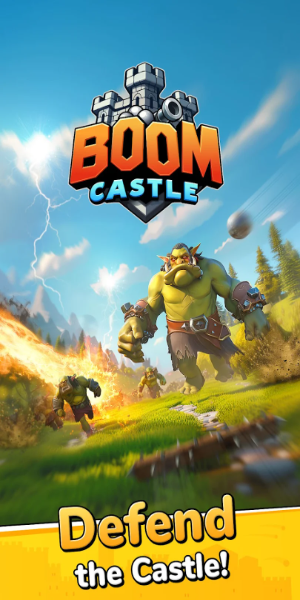 Boom Castle: Tower Defense TD Schermafbeelding 1
