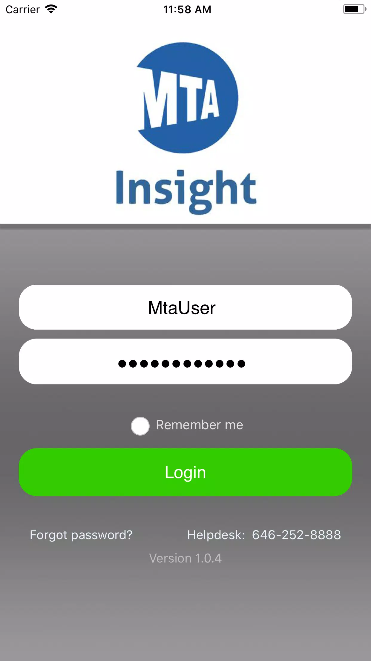 MTA Insight Ảnh chụp màn hình 2