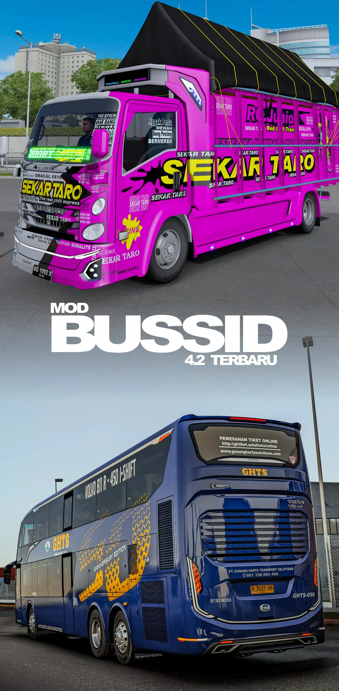 Mod Bussid 4.2 Terbaru স্ক্রিনশট 0