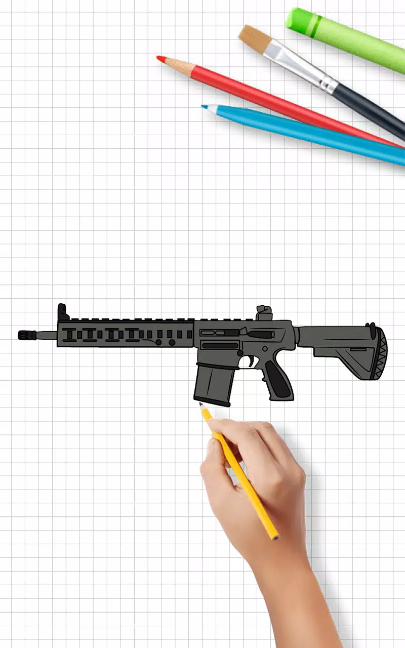 How to draw weapons step by st應用截圖第3張