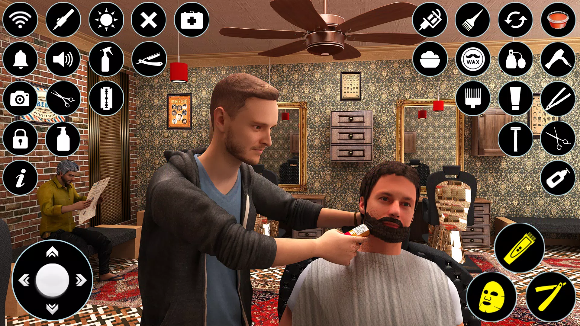 Barber Shop Game: Hair Salon Tangkapan skrin 1