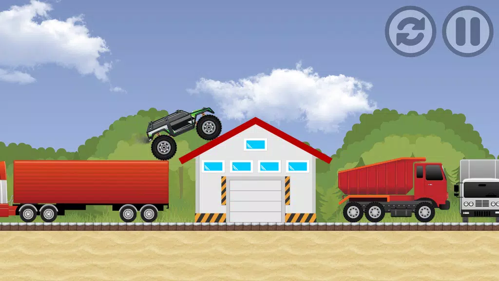 Monster Truck Racing Game Zrzut ekranu 3