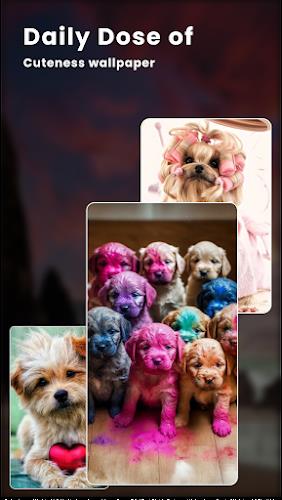 Puppy Love: Cute Dog Wallpaper Screenshot 3