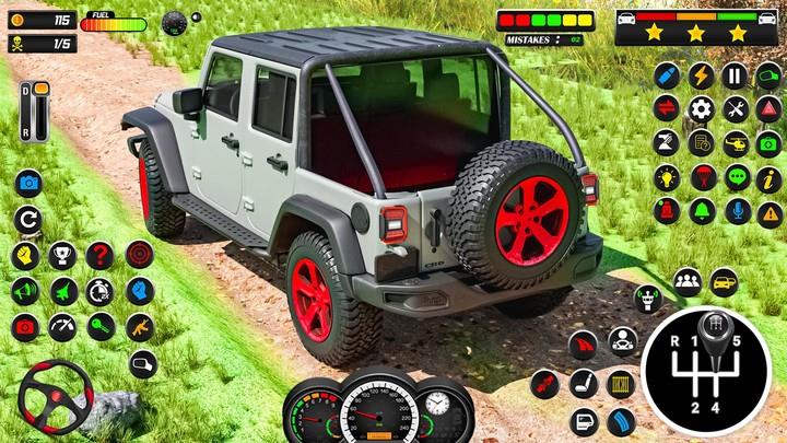 Offroad Jeep 4x4 Driving Games Schermafbeelding 1