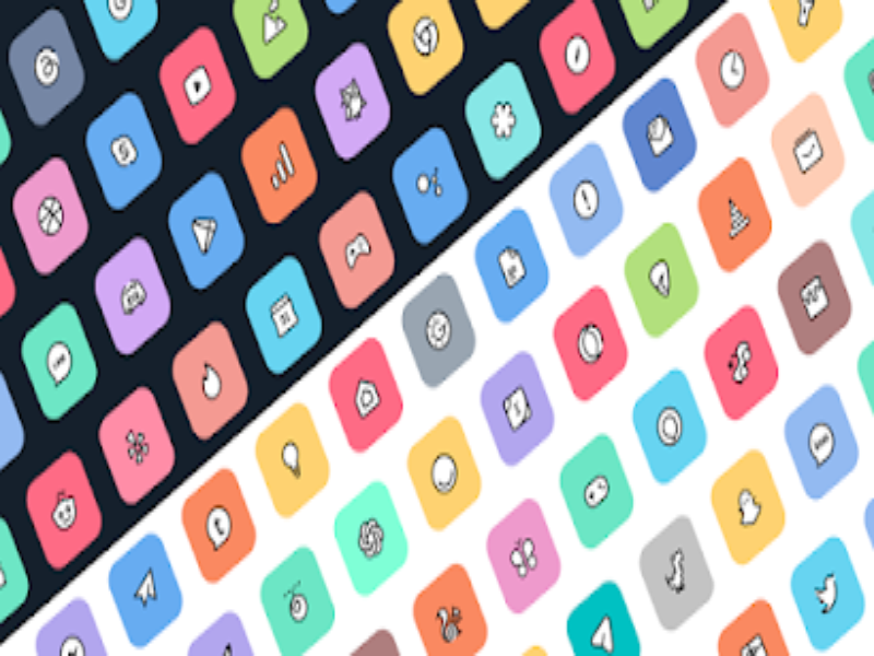 Crayon Adaptive IconPack Скриншот 3