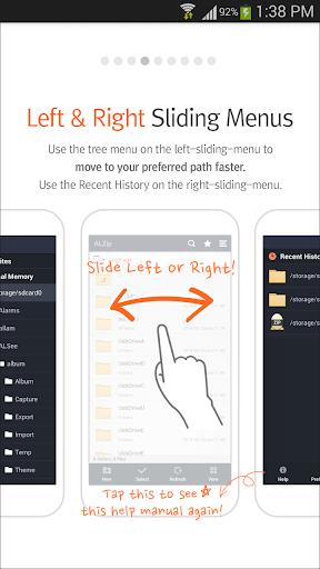 ALZip – File Manager & Unzip স্ক্রিনশট 3