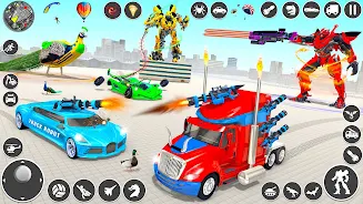 Robot Game Mobil pmk Car Games स्क्रीनशॉट 2