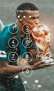 Kylian Mbappe Lock Screen 스크린샷 2