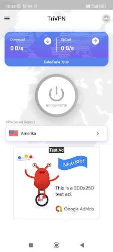 Tri VPN - Fast & Secret ภาพหน้าจอ 1