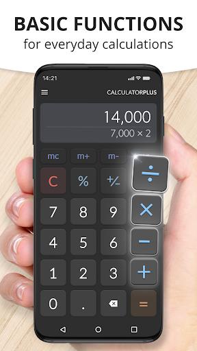 Calculator Plus with History (MOD) Ảnh chụp màn hình 2