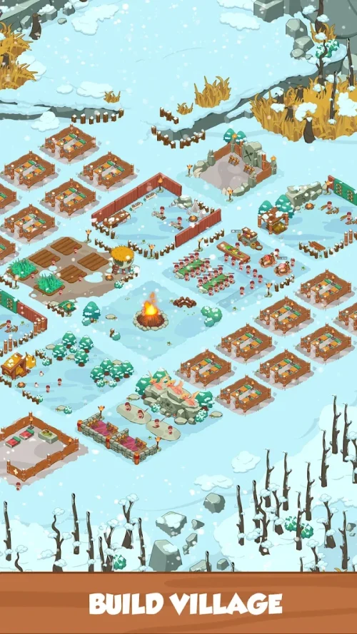 Icy Village: Tycoon Survival ဖန်သားပြင်ဓာတ်ပုံ 1