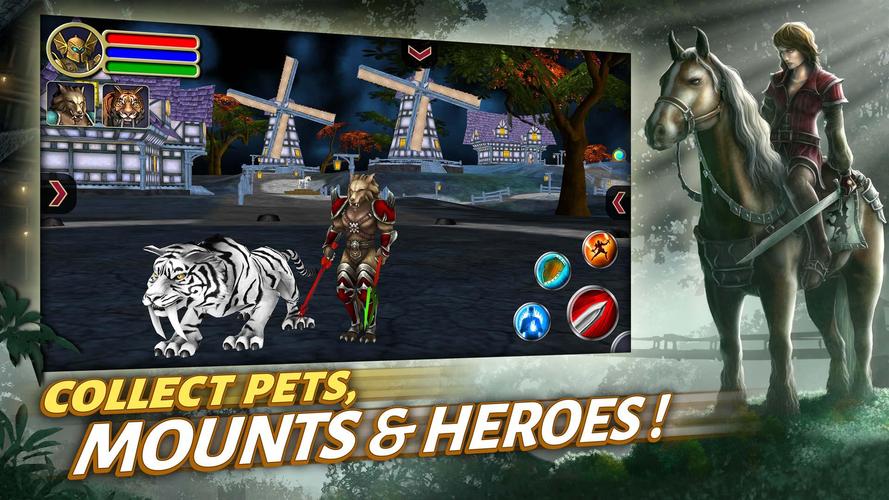 Sherwood Dungeon 3D MMO RPG Capture d'écran 3