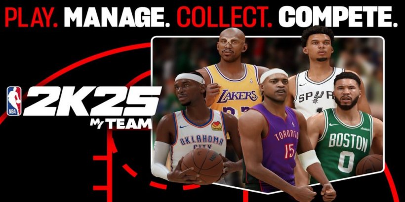 NBA 2K25 : MyTeam Mobile은 이제 살아 있습니다