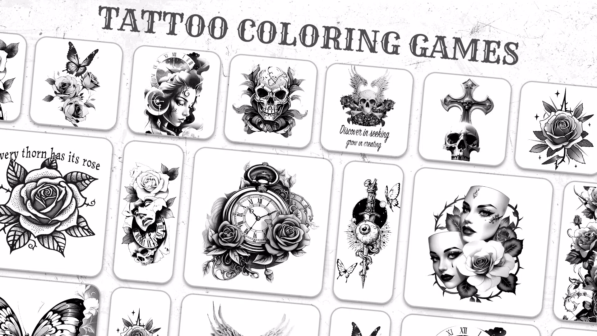 Tattoo Coloring games ภาพหน้าจอ 1