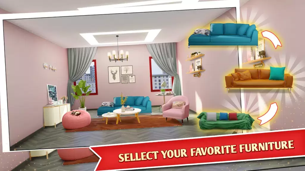 Home Dreams: Puzzle & Decor ဖန်သားပြင်ဓာတ်ပုံ 2