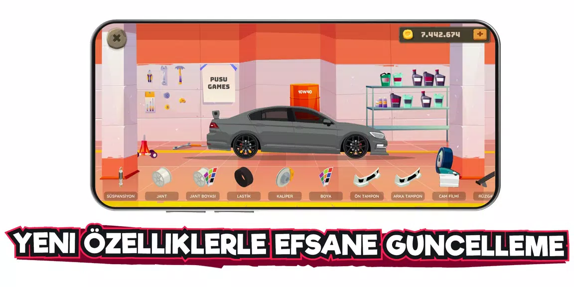 2d Car Series Tuning Game স্ক্রিনশট 0