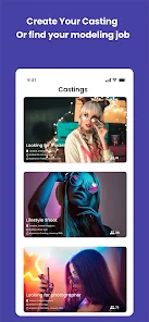 Promodeling : Models , photographers Network Screenshot 1