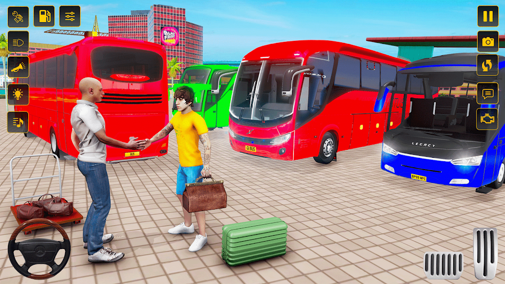 Real Bus Simulator 3d Bus Game स्क्रीनशॉट 0