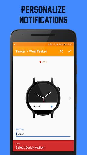 WearTasker - Tasker for Wear Captura de tela 3