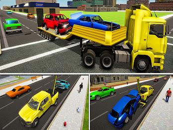 Crazy Tow Truck Simulator Tangkapan skrin 3