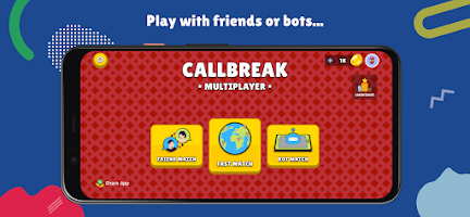 Call Break Multiplayer Schermafbeelding 2