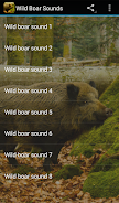 Wild Boar Sounds ภาพหน้าจอ 2