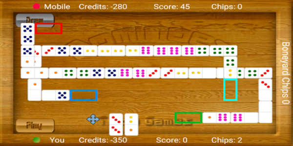 Dominoes Game Captura de pantalla 1