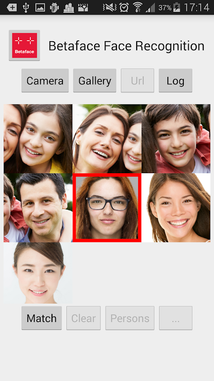 Betaface Face Recognition 스크린샷 0