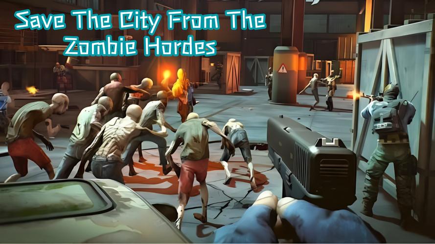 Zombie Apocalypse-Dead City Скриншот 1