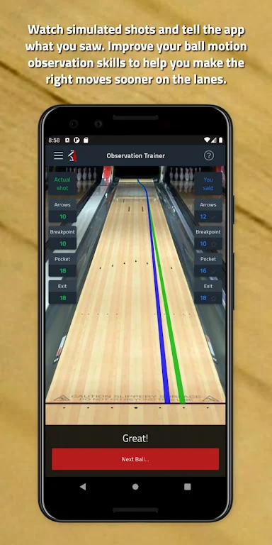 Tenpin Toolkit: Bowling Tools Captura de pantalla 2