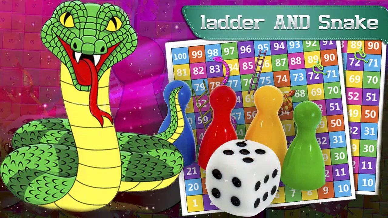 Ludo Snake and Ladder free game Schermafbeelding 2