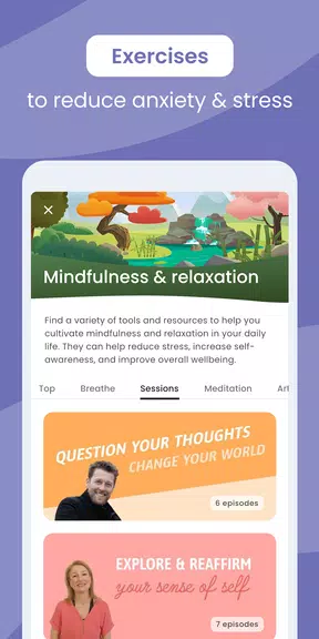 MyPossibleSelf: Mental Health Zrzut ekranu 3